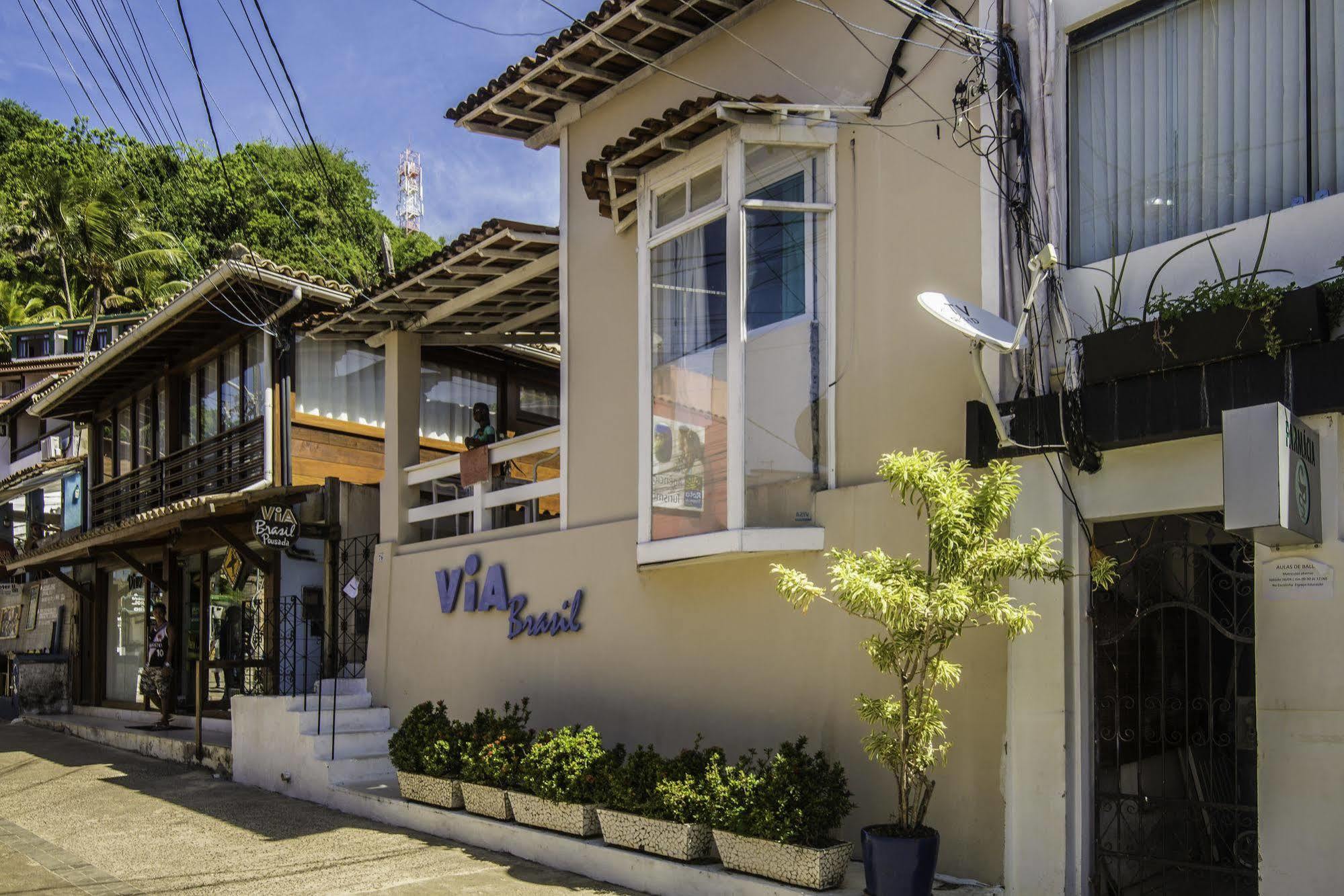 Pousada Via Brasil Morro de Sao Paulo Bagian luar foto